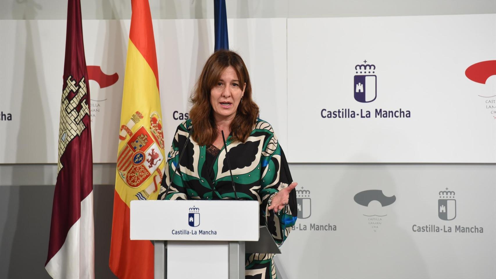 Blanca Fernández, portavoz del Gobierno de Castilla-La Mancha