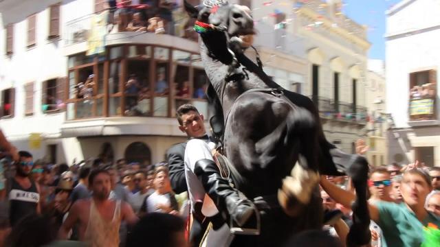 Los jaleos son una de las señas de identidad del pueblo menorquin.