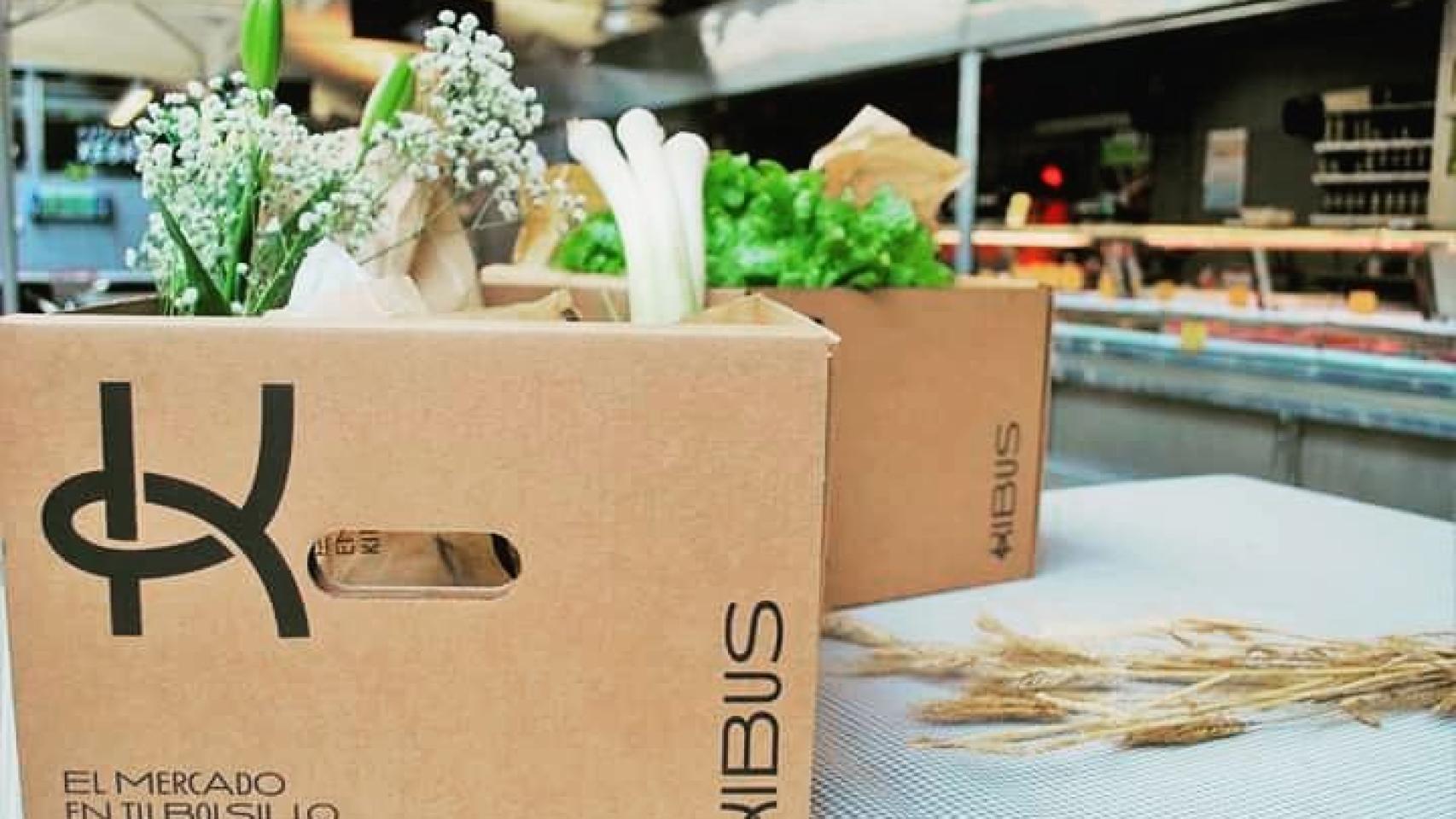Cajas de reparto de Kibus.