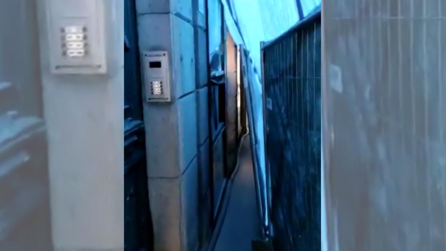 Imagen de un vídeo de Twitter publicado por un usuario.