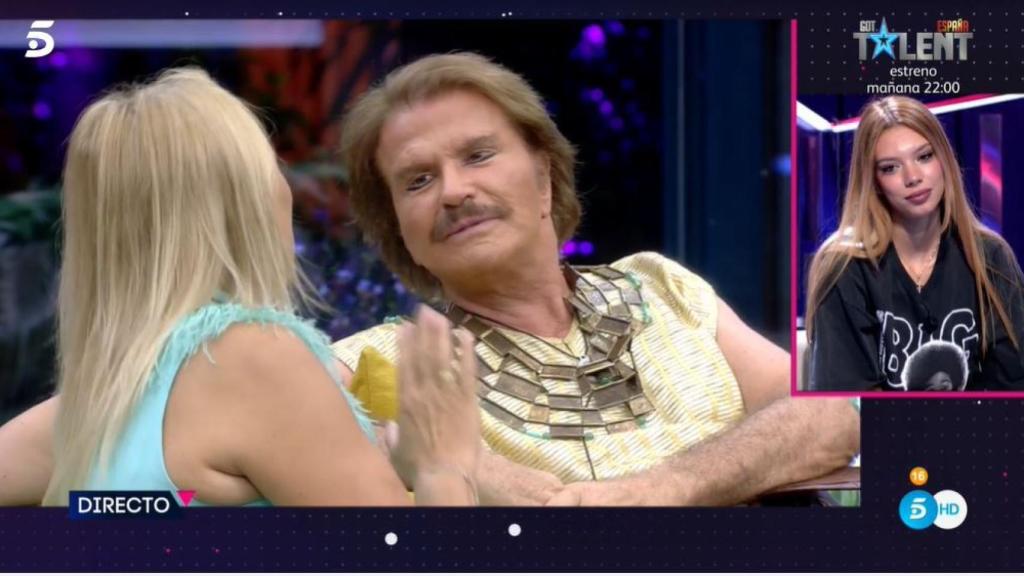 Edmundo Arrocet junto a Lucía Pariente y Alejandra Rubio en el estreno de 'Secret Story'.