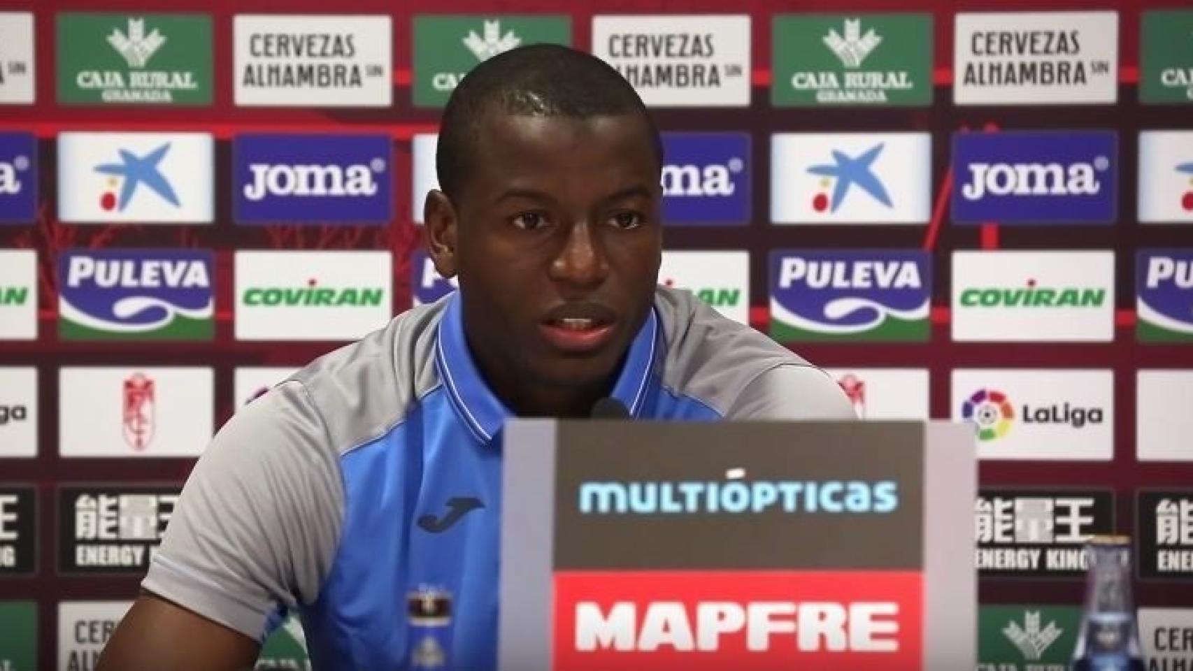 Adrián Ramos, durante su etapa en Granada
