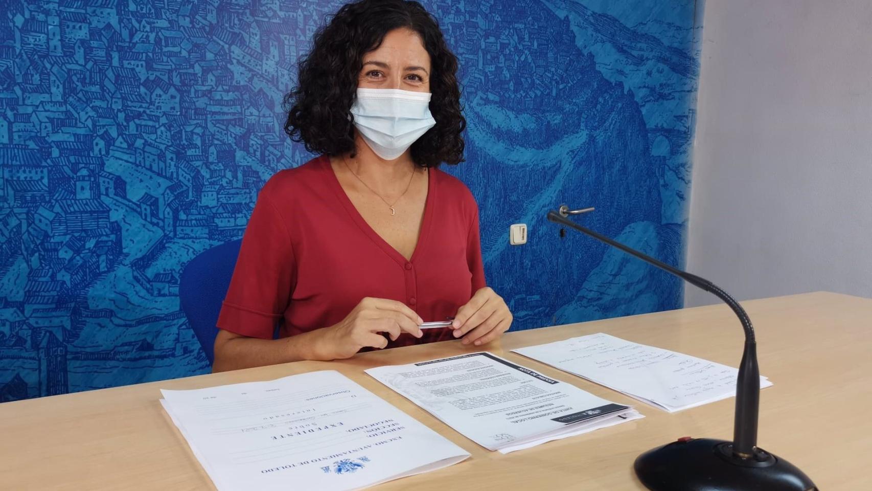 Noelia de la Cruz, portavoz del Ayuntamiento de Toledo