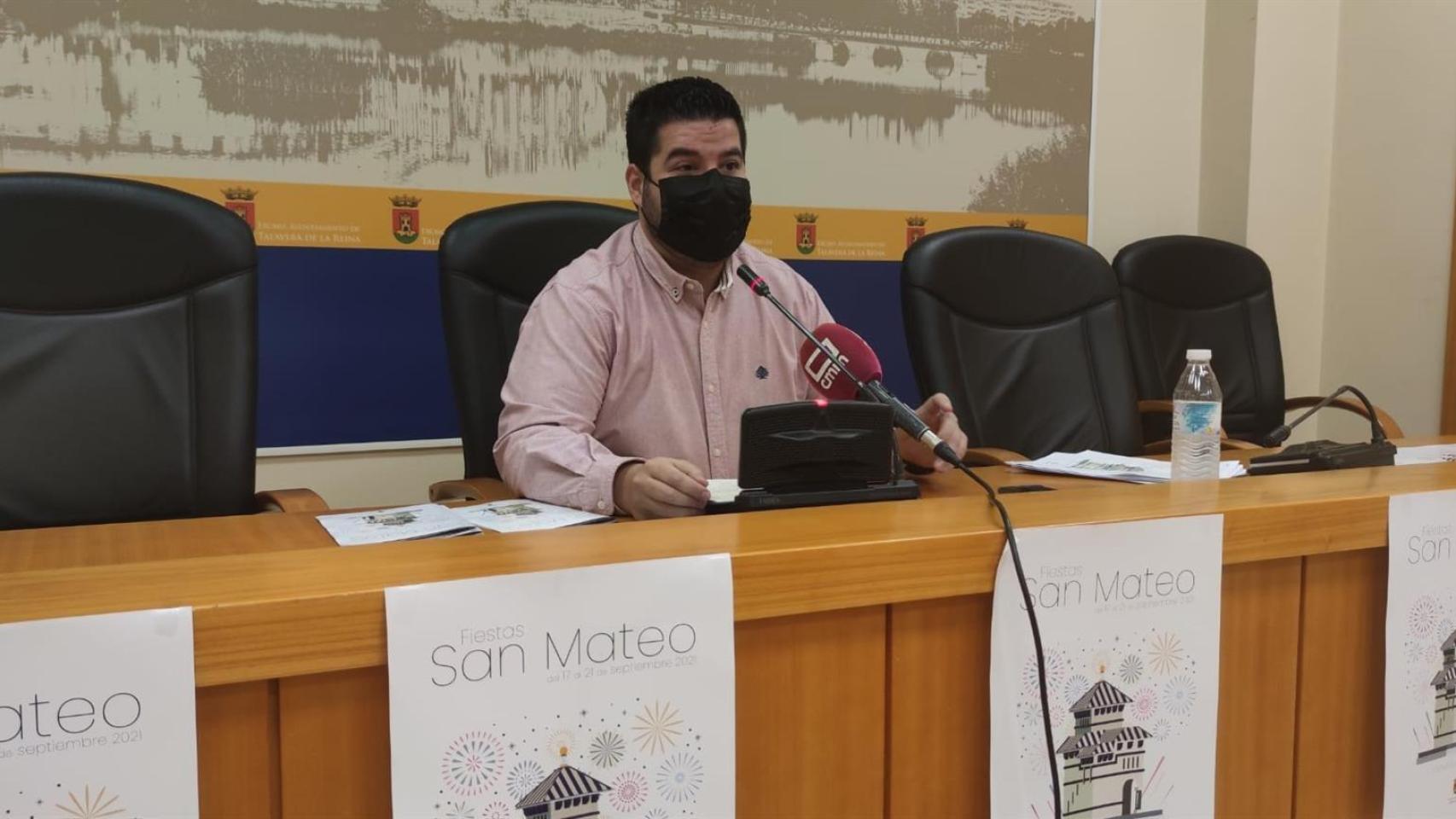 Daniel Tito, concejal de Juventud, Infancia y Festejos de Talavera de la Reina