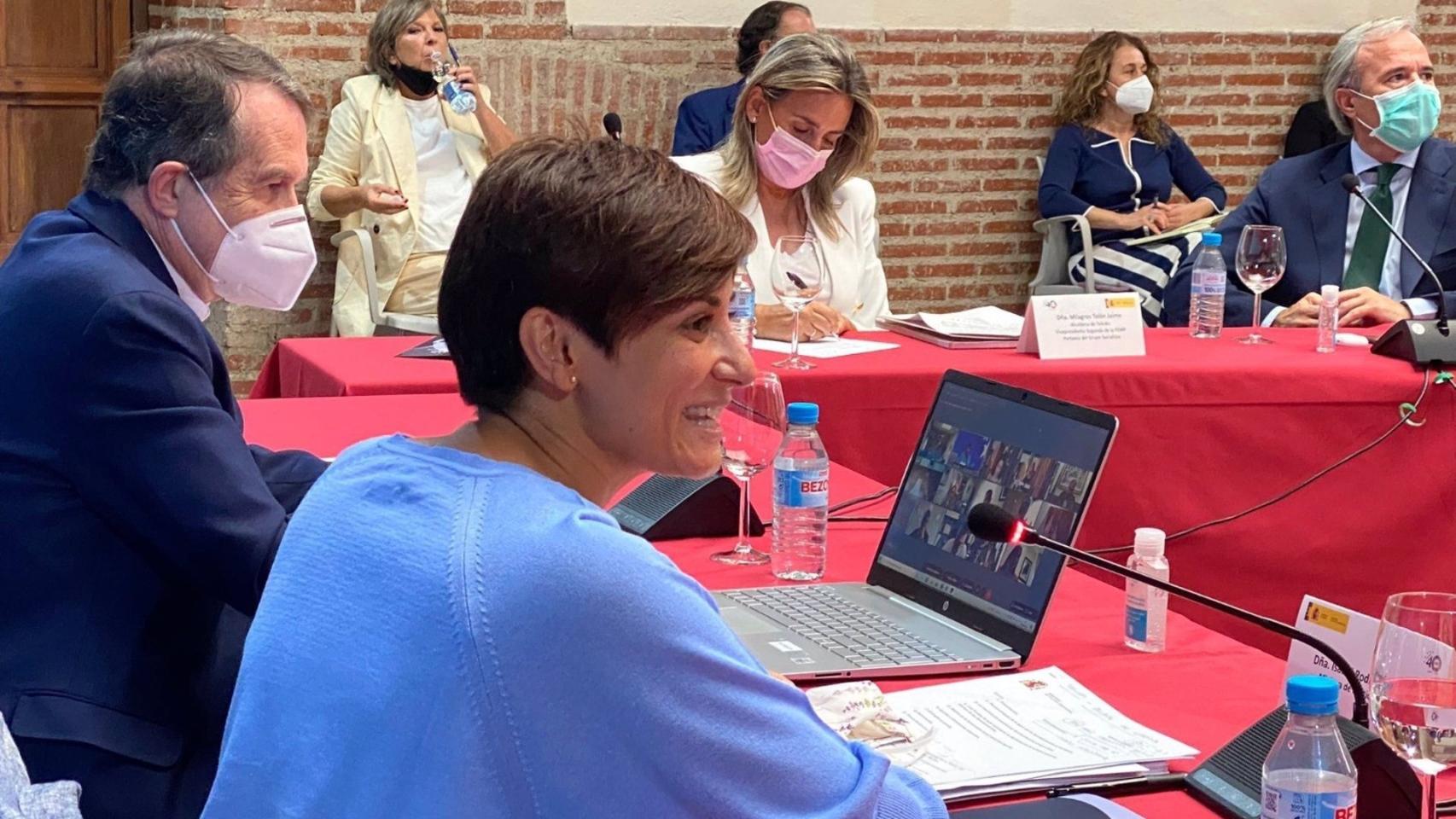 Imagen de la reunión.