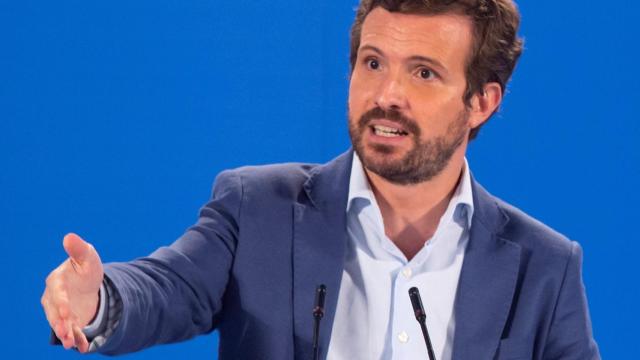 Pablo Casado, presidente del PP.