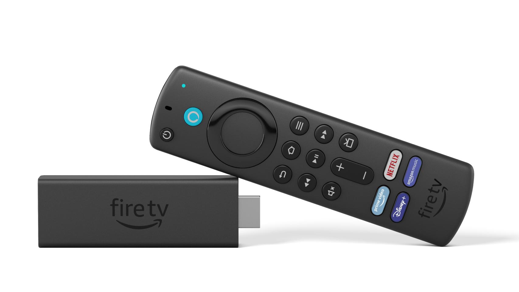 Así es el nuevo Amazon Fire TV Stick 4K Max.