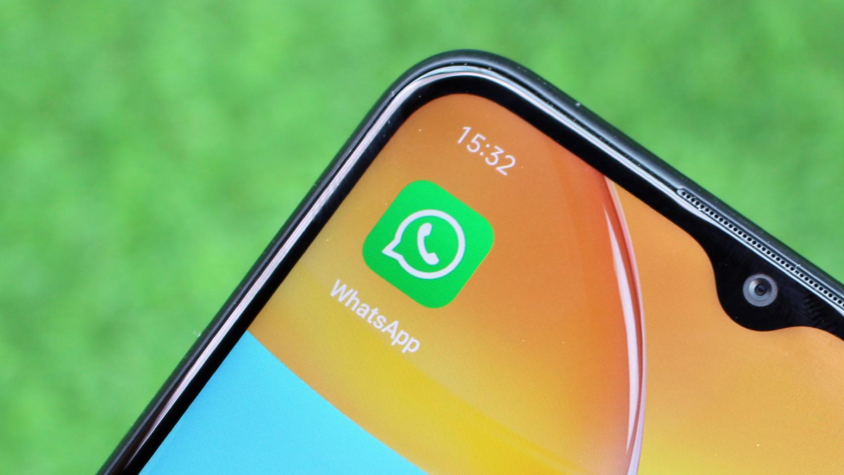 La app de WhatsApp en un móvil Android.