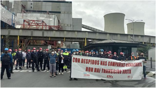 Imágenes de la protesta.