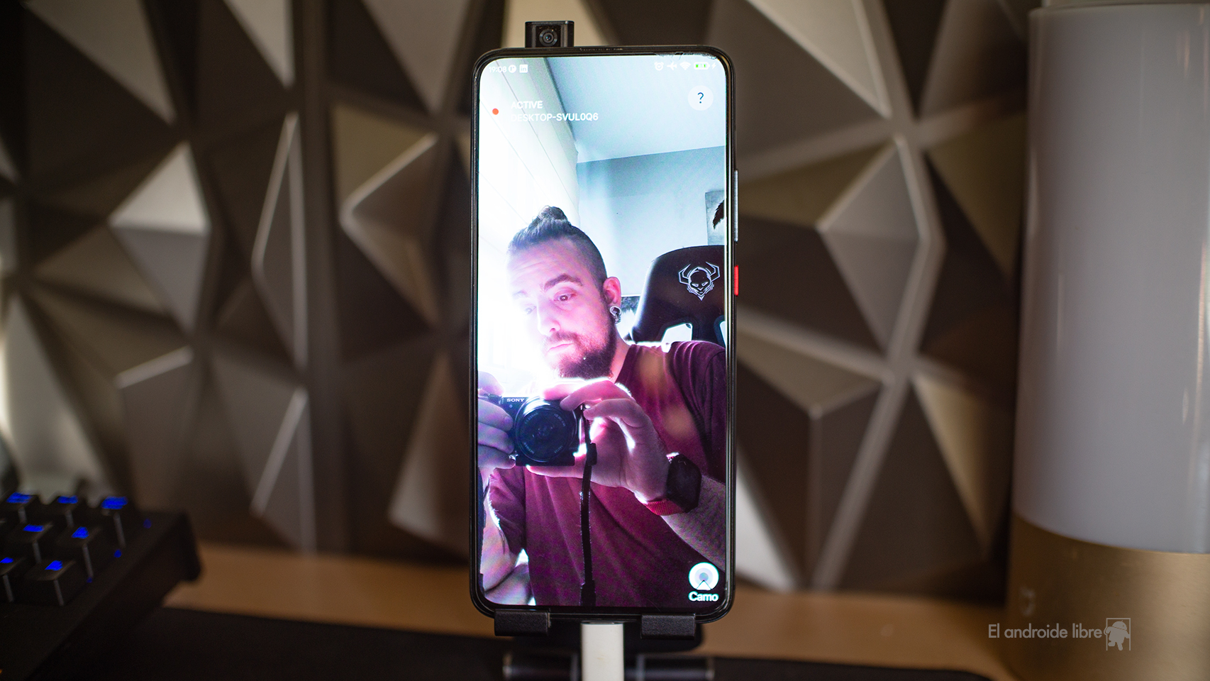 Camo permite que utilices tu móvil como webcam con gran cantidad de ajustes