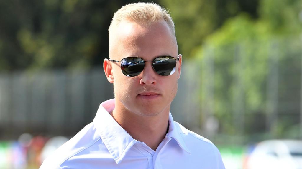 Mazepin en el circuito de Monza