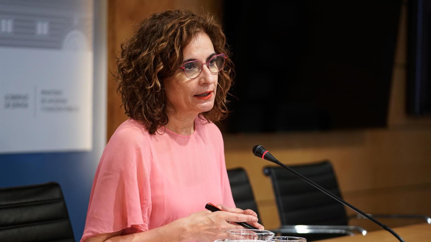 María Jesús Montero, ministra de Hacienda y Función Pública