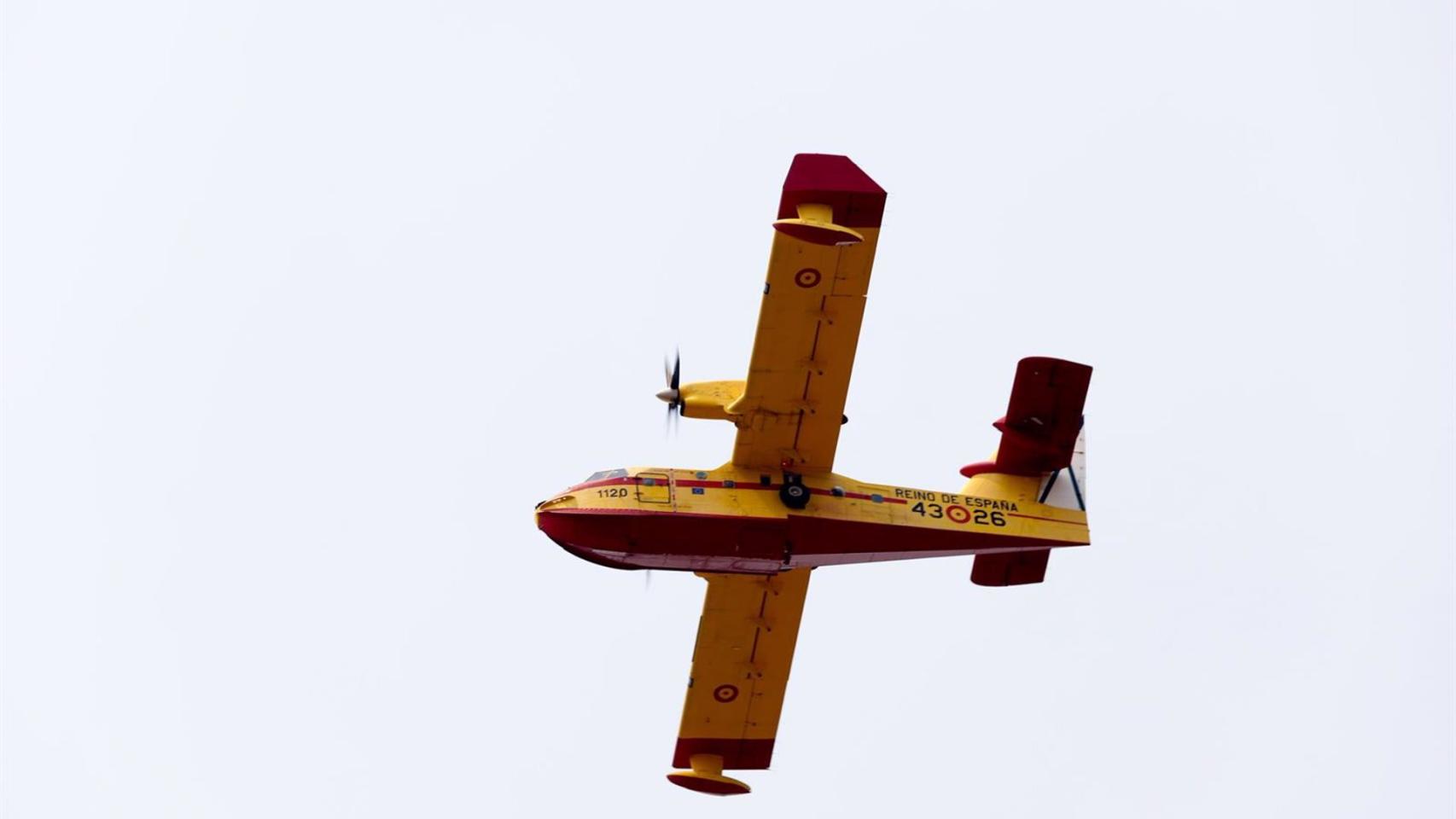 Imagen de un hidroavión.