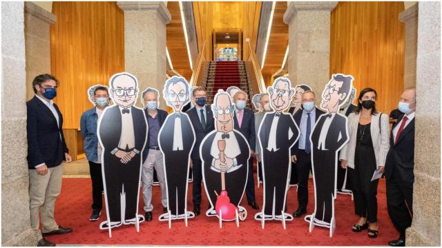 Inauguración de la muestra.