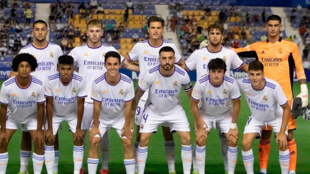 Once del Castilla ante el UCAM Murcia