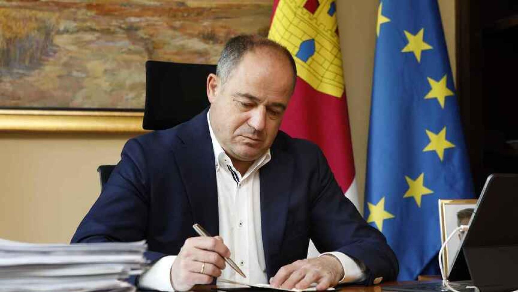 Emilio Sáez, alcalde de Albacete