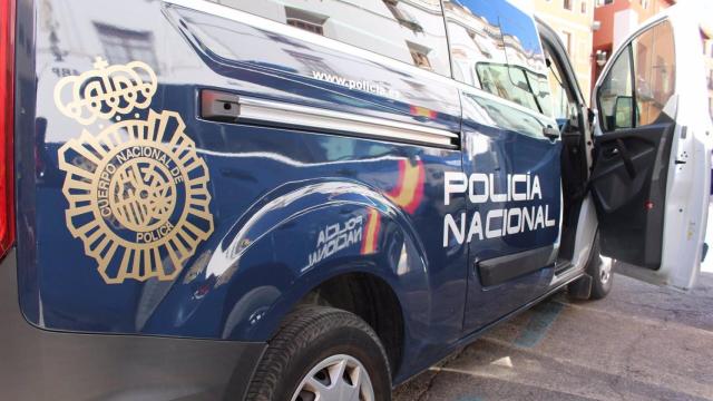 Vehículo de la Policía Nacional.
