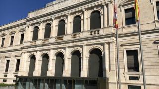 Archivo - Sede del TSJCyL y de la Audiencia  Provincial en Burgos.