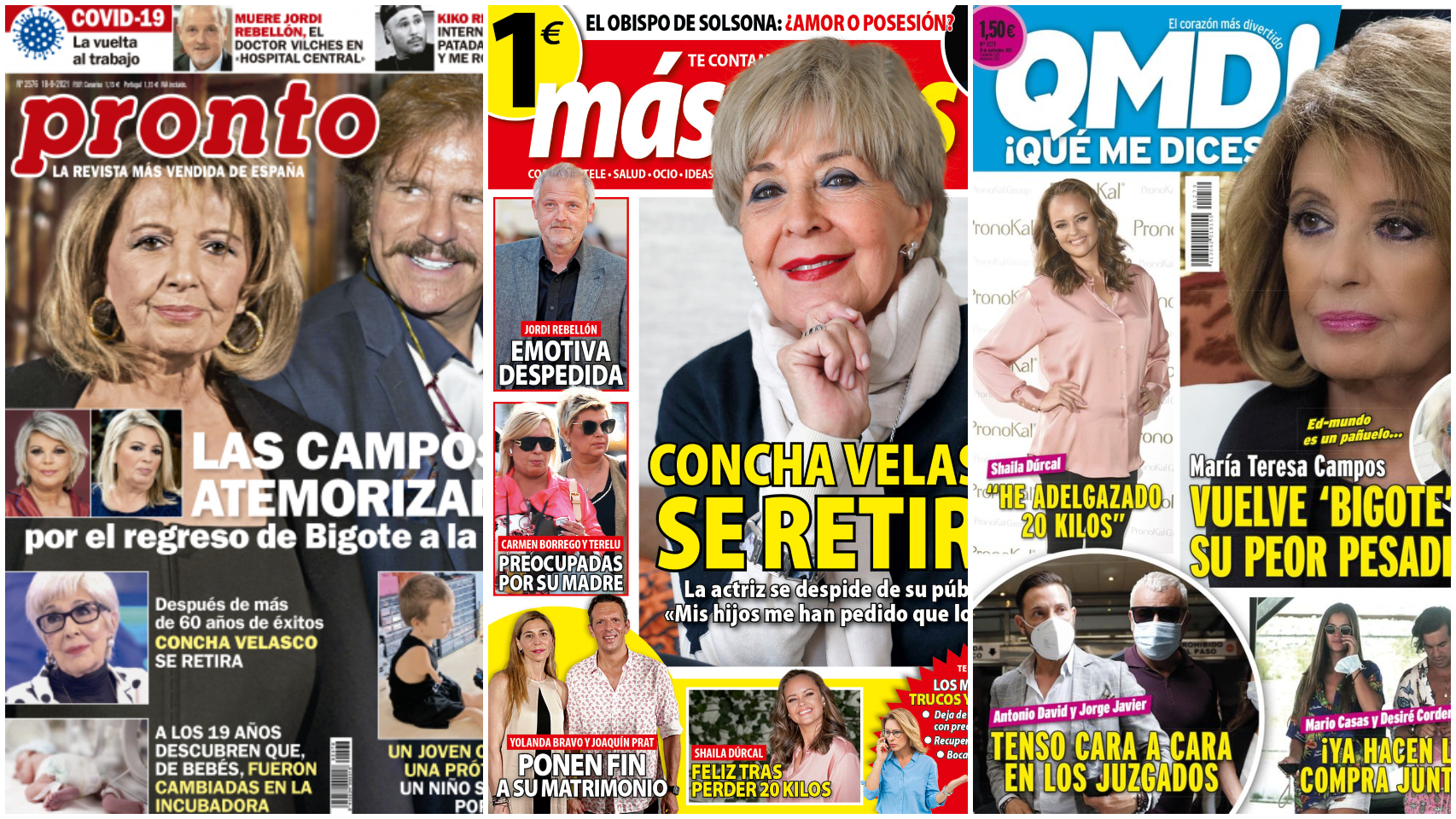 Estas son las revistas de este lunes.