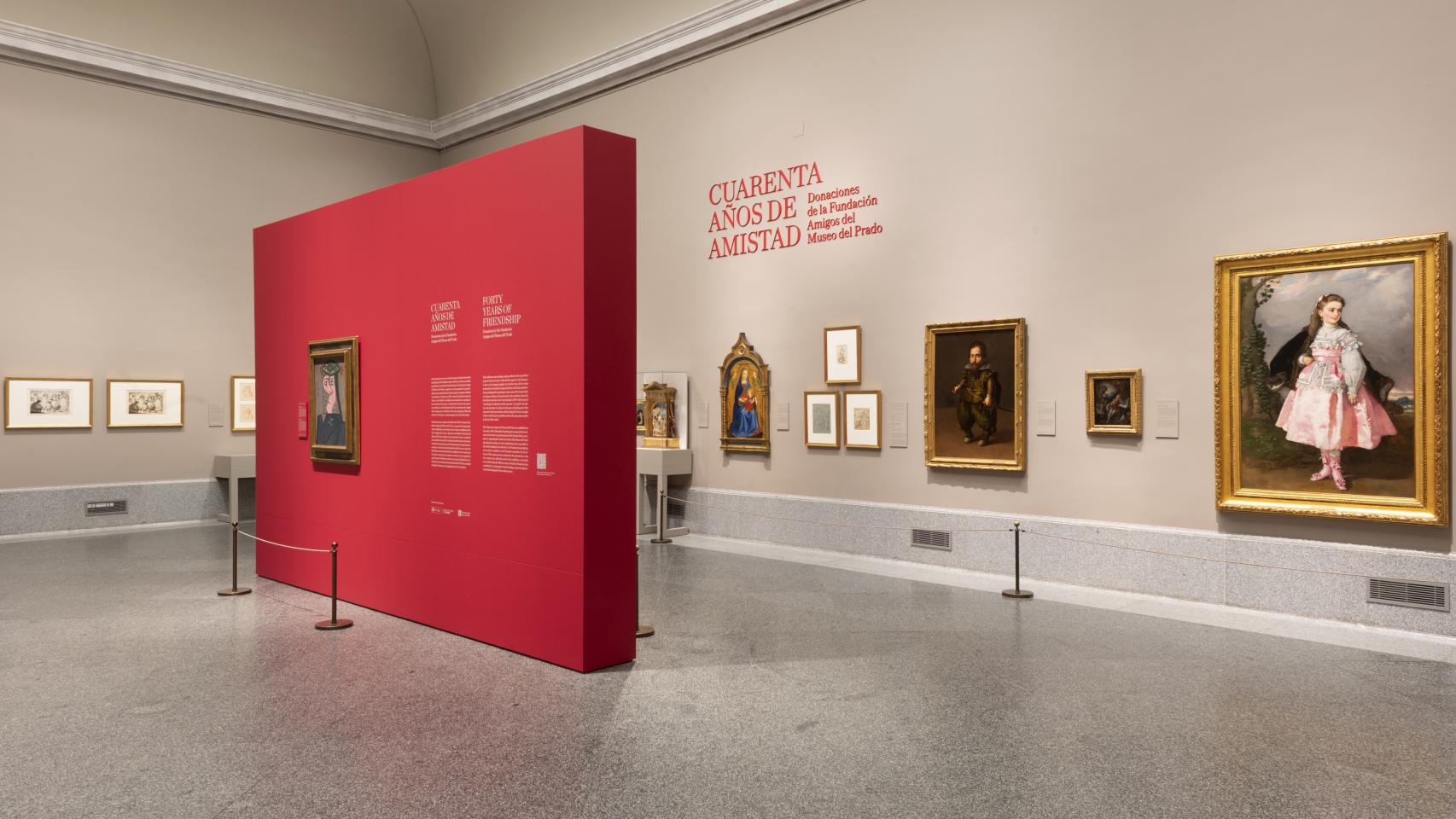 Imagen de la sala de exposición.