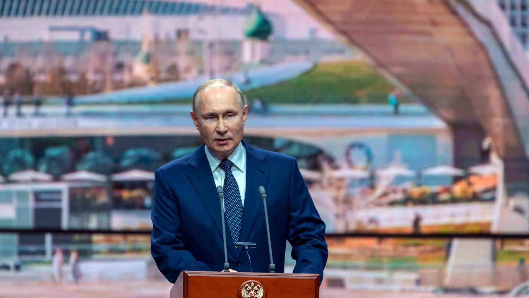 Vladimir Putin, presidente de Rusia.