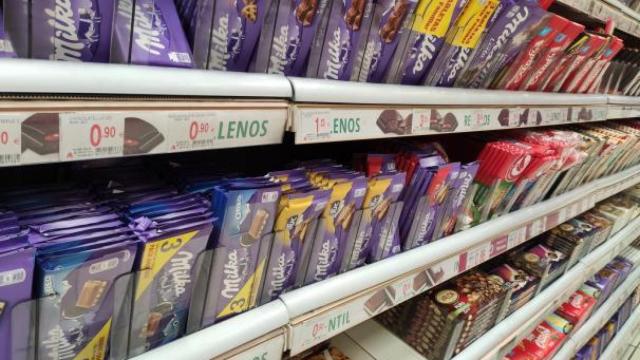 Imagen de archivo de chocolate.