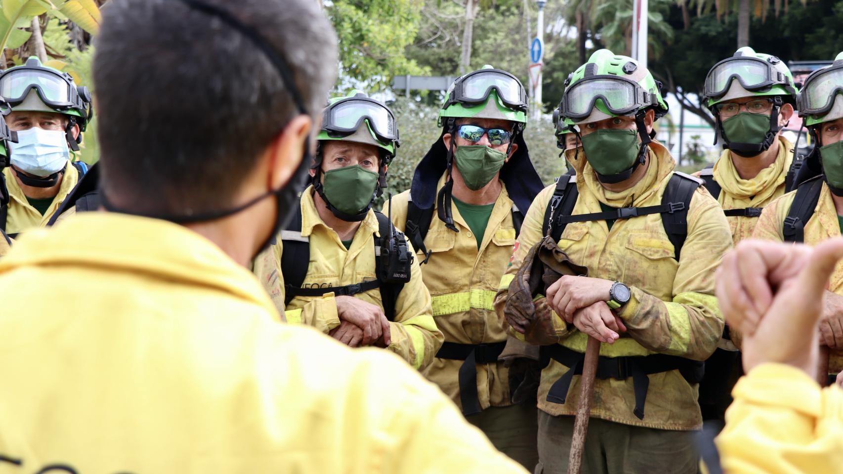 El incendio de Sierra Bermeja, controlado.