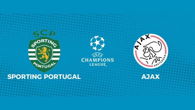 Sporting Portugal - Ajax: siga en directo el partido de la Champions League