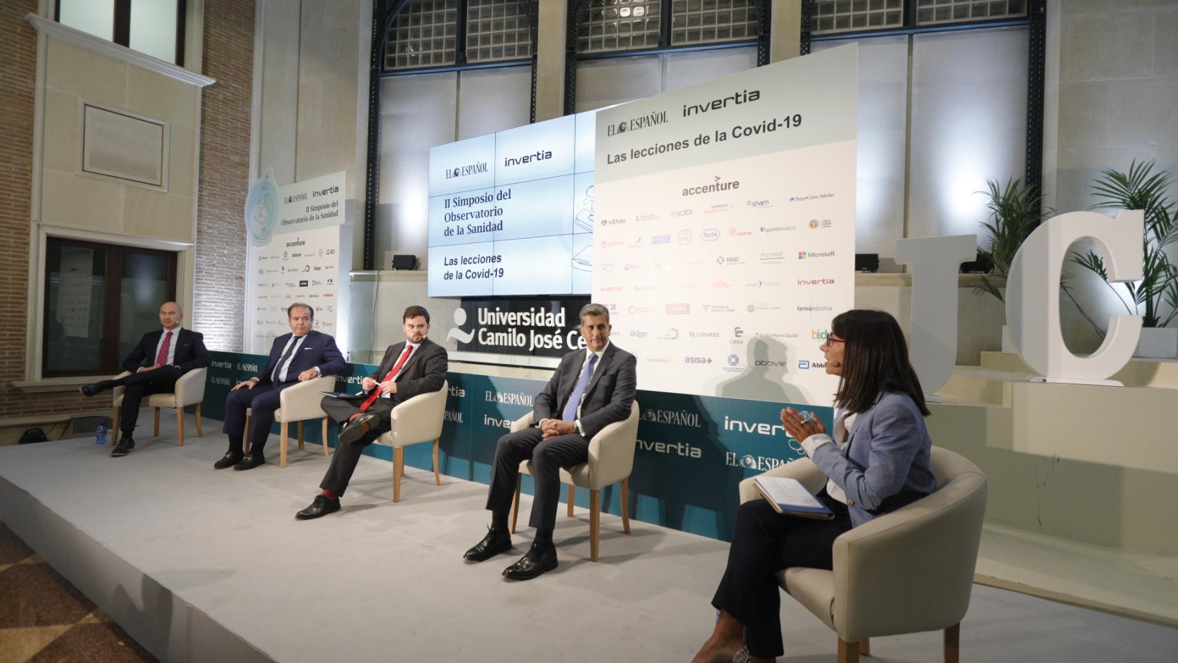Ricardo R. Suárez, Sergio Rodríguez, Arturo Criado, Juan Carlos Gil y Nuria Sabate Franch.