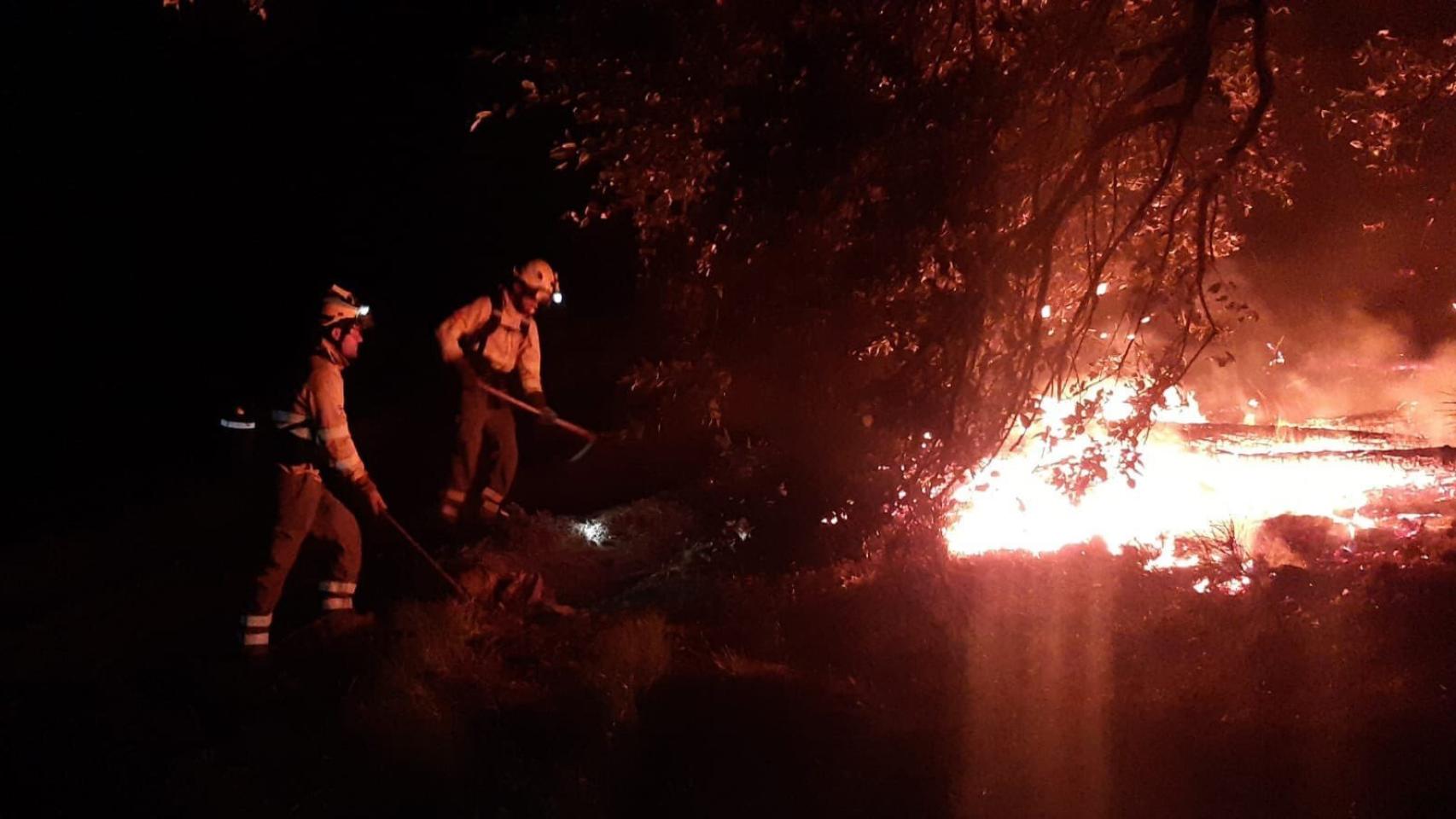 El incendio de Sierra Bermeja, controlado.