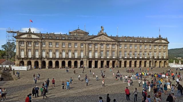 El Concello de Santiago de Compostela.