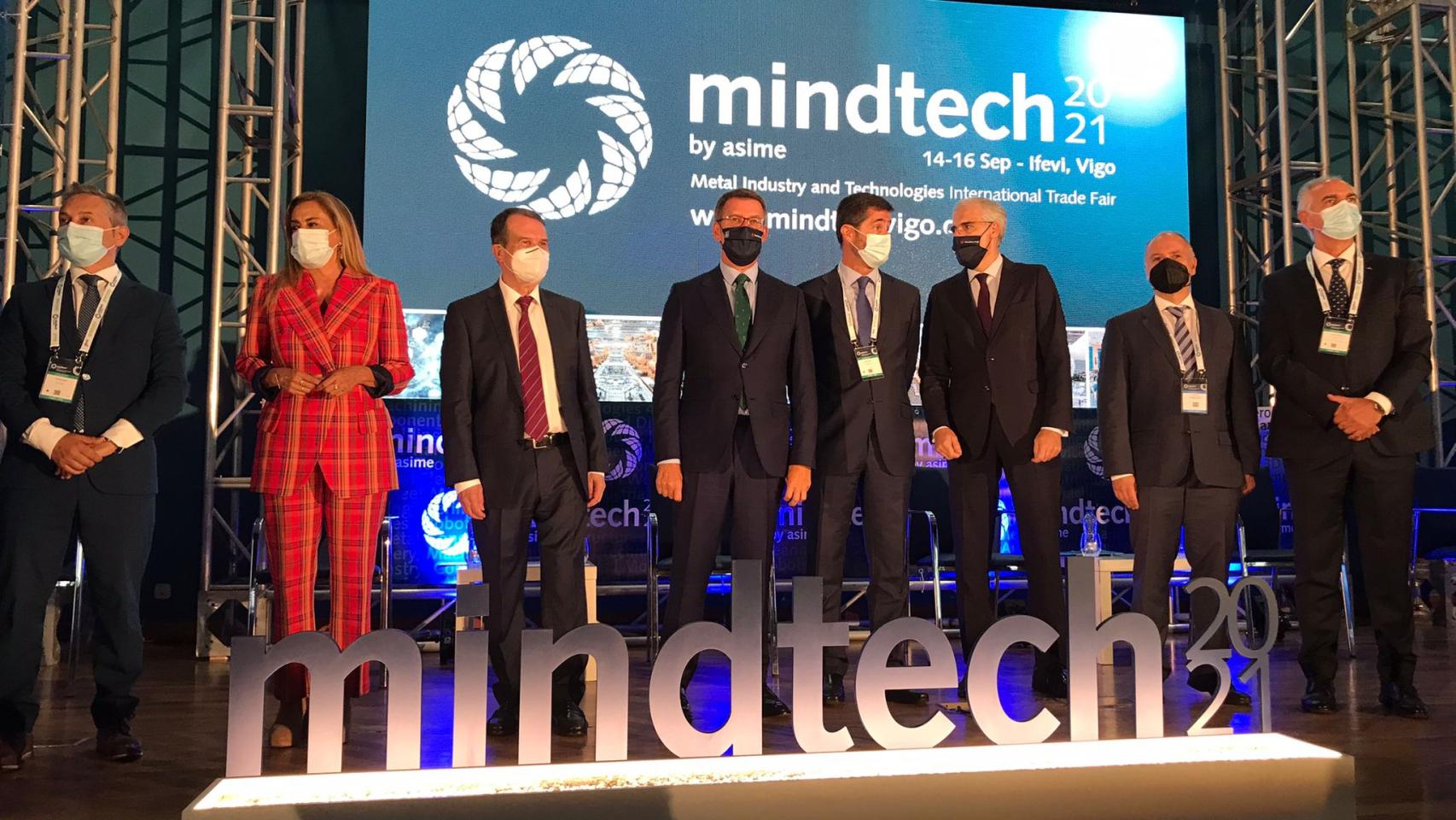 Inauguración de la feria tecnológica Mindtech en Vigo