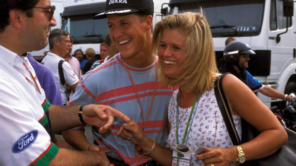 Michael y Corinna Schumacher.