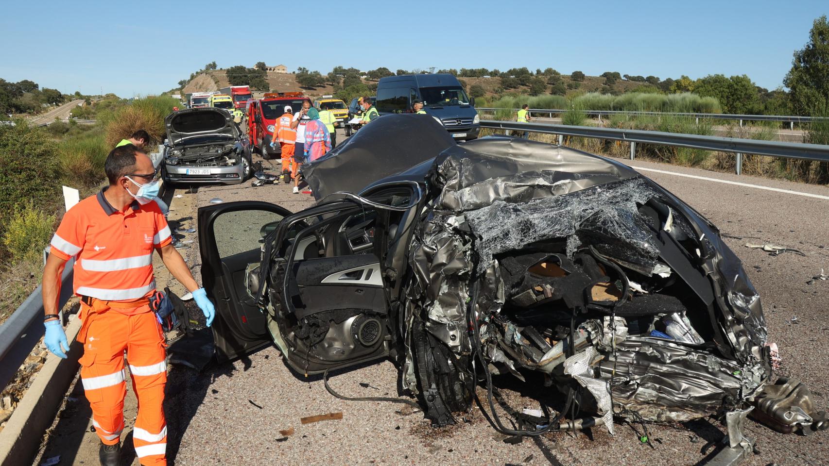 Vicente ICAL. Un muerto en accidente de tráfico en la A 62 (1)