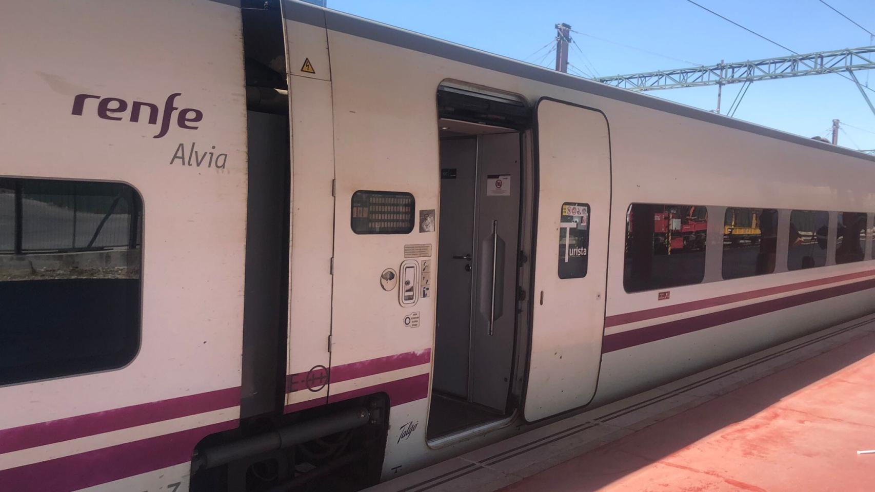 Un tren Alvia