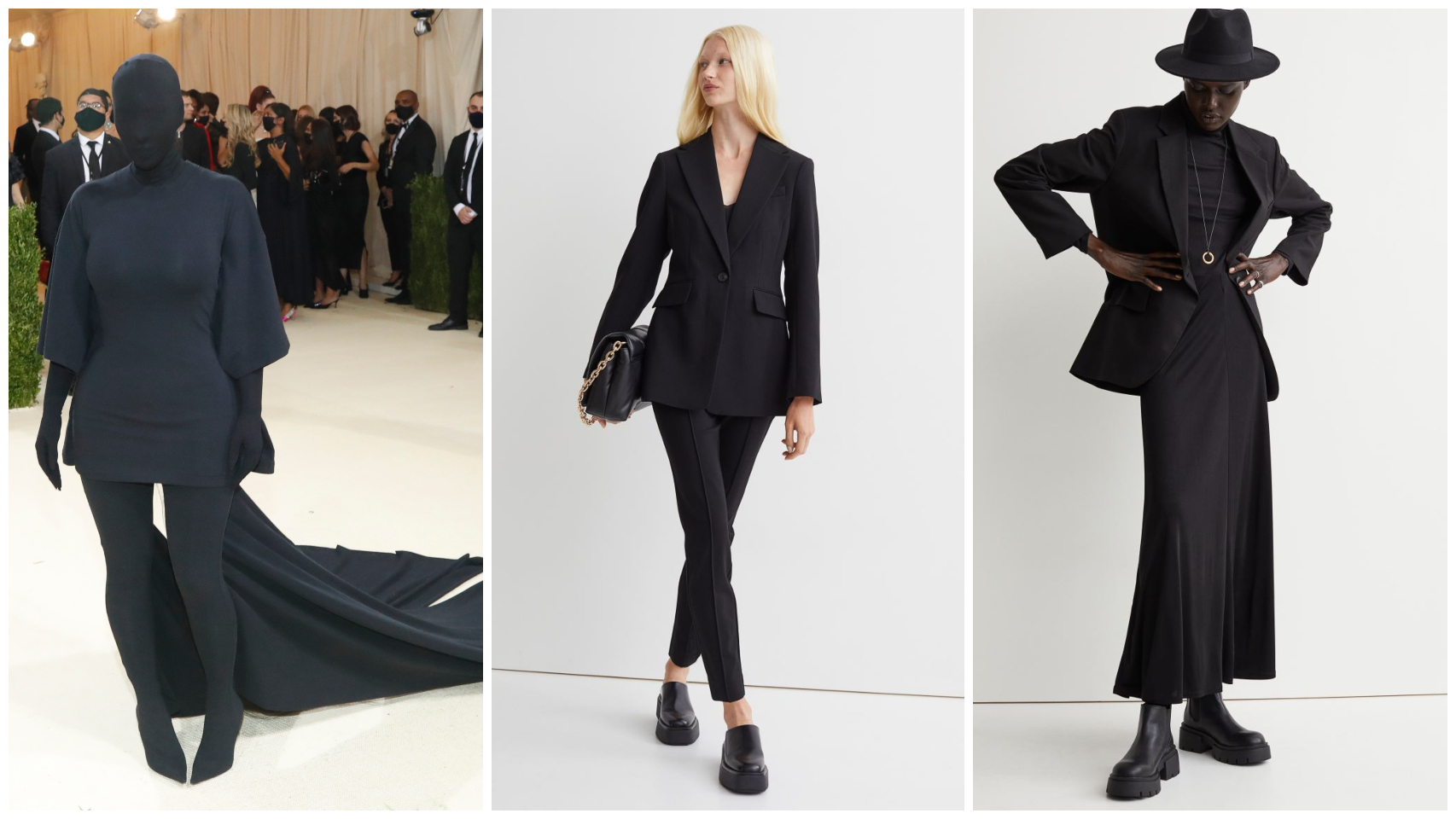 Kim Kardashian en la gala MET y dos propuestas de H&M para esta nueva temporada.