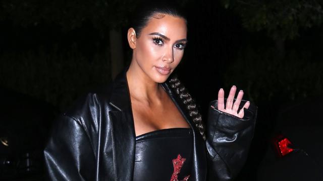 Kim Kardashian en Malibú el pasado mes de agosto.