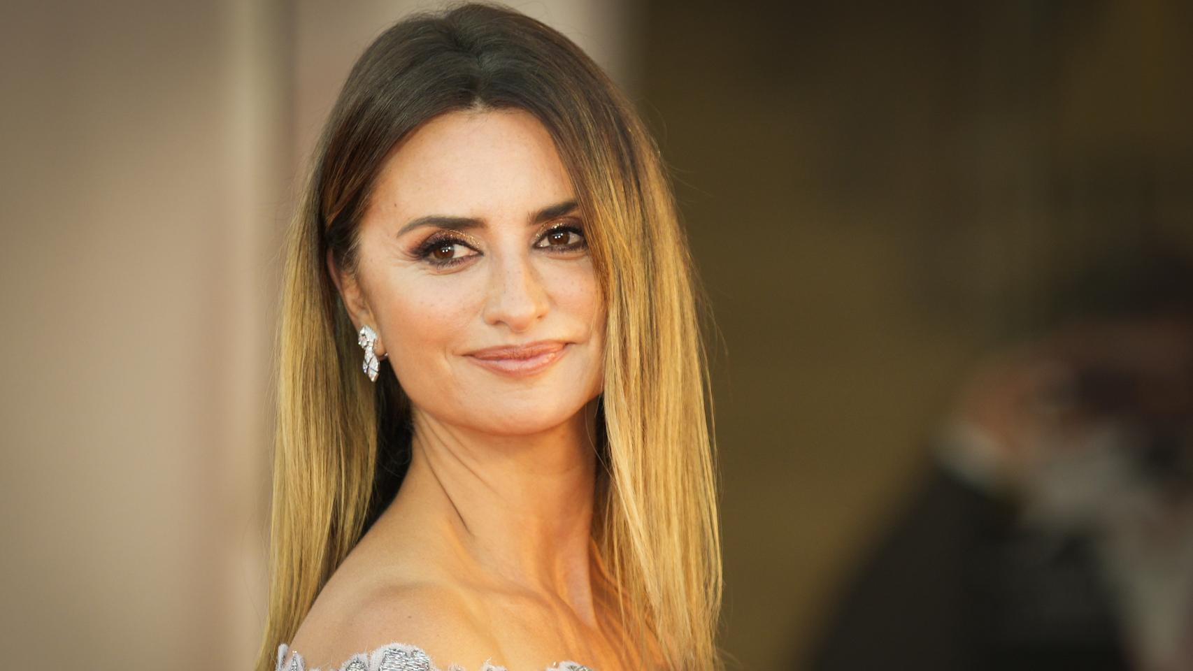 Penélope Cruz en la edición número 78 del Festival de Cine de Venecia.