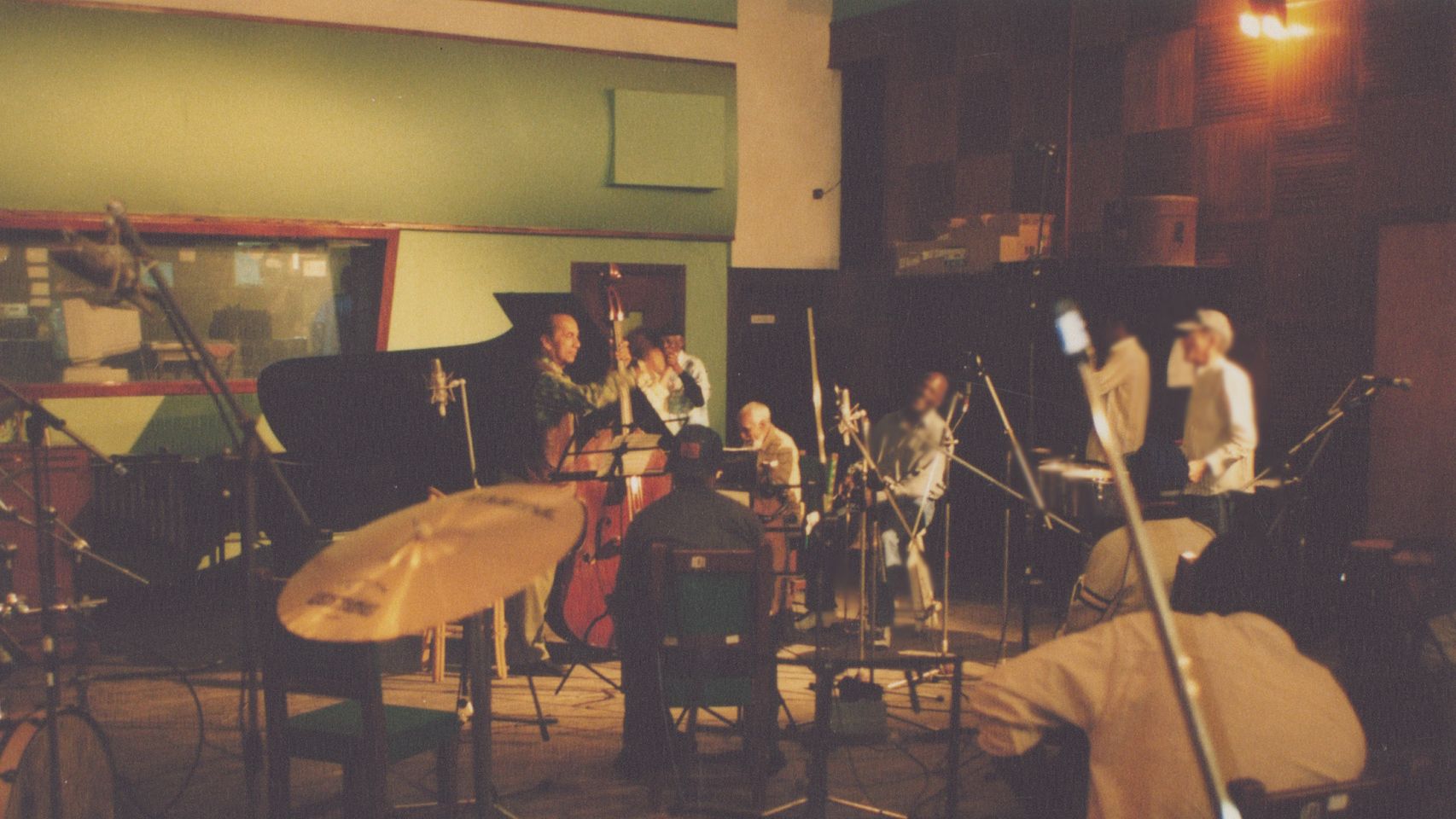 Los músicos de Buena Vista Social Club durante las sesiones en EGREM.