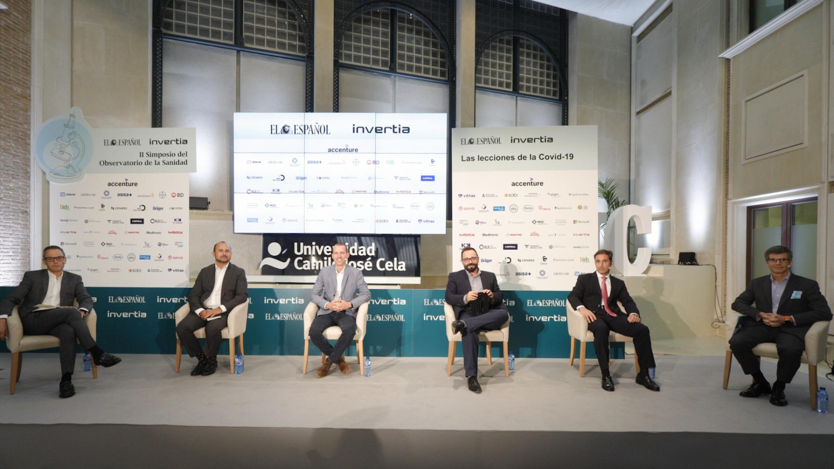 Manuel Bosch, Ignacio León, César Morcillo, Eduardo Ortega, César Téllez y Adolfo Fernández-Valmayor.