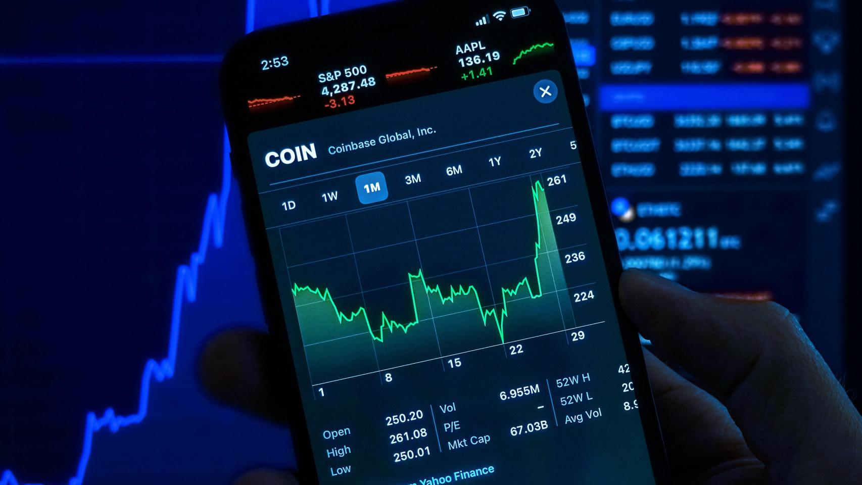 Una plataforma de inversión móvil.
