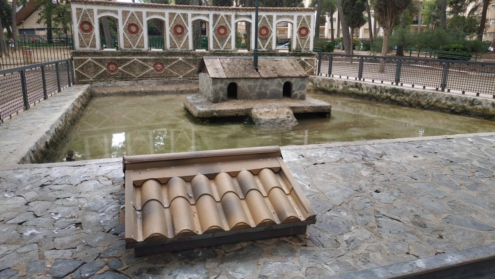 Estanque del Parque de Abelardo Sánchez de Albacete