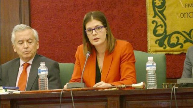 La alcaldesa socialista de Móstoles, Noelia Posse.