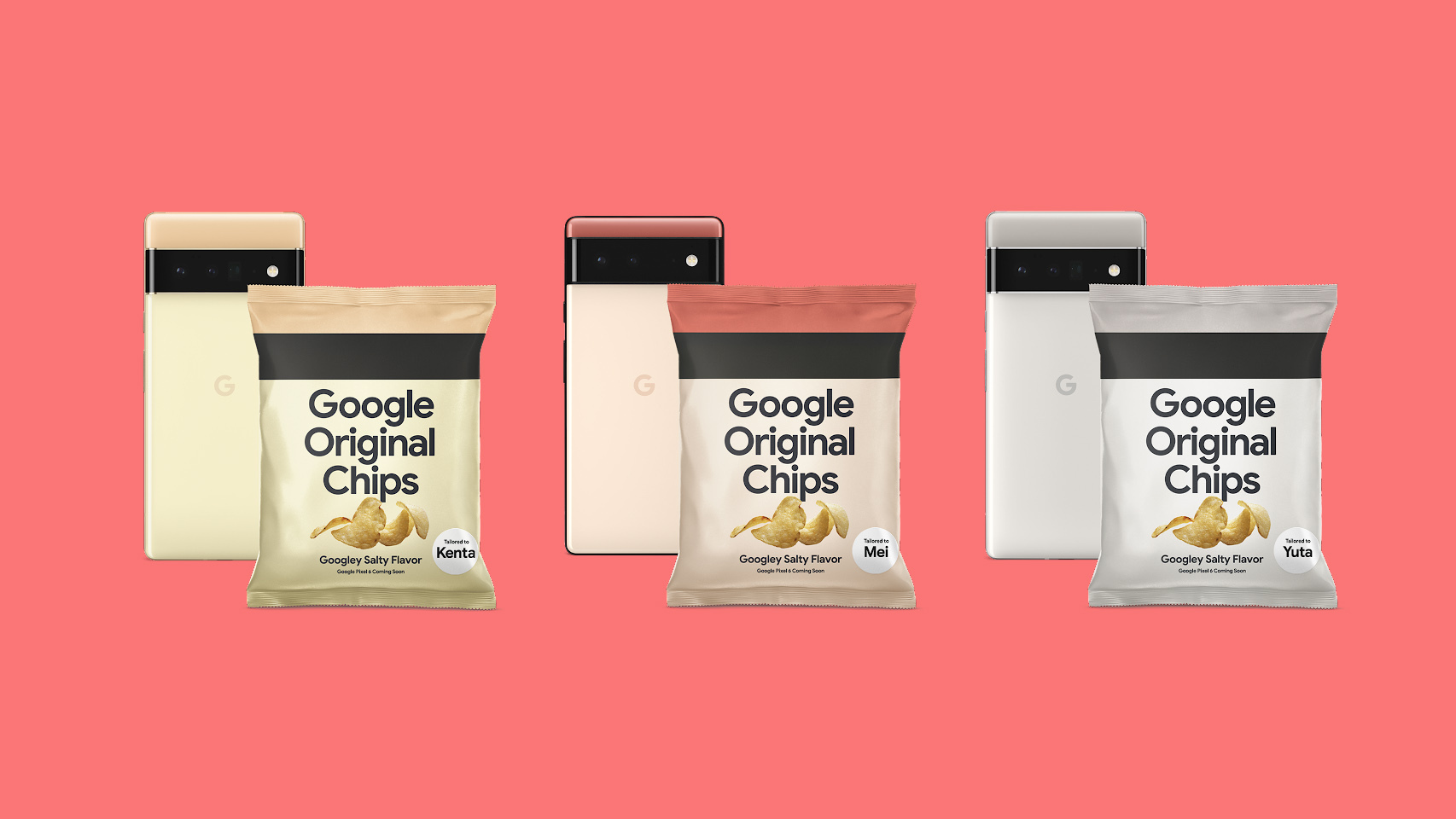 Patatas fritas de Google.