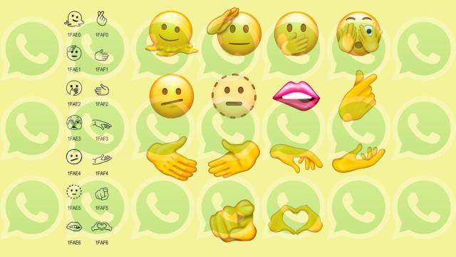 Emojis que llegarán a WhatsApp