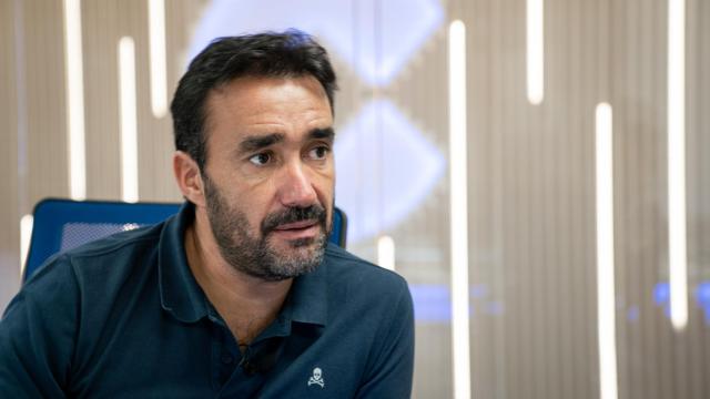 Juanma Castaño durante una entrevista con EL ESPAÑOL.