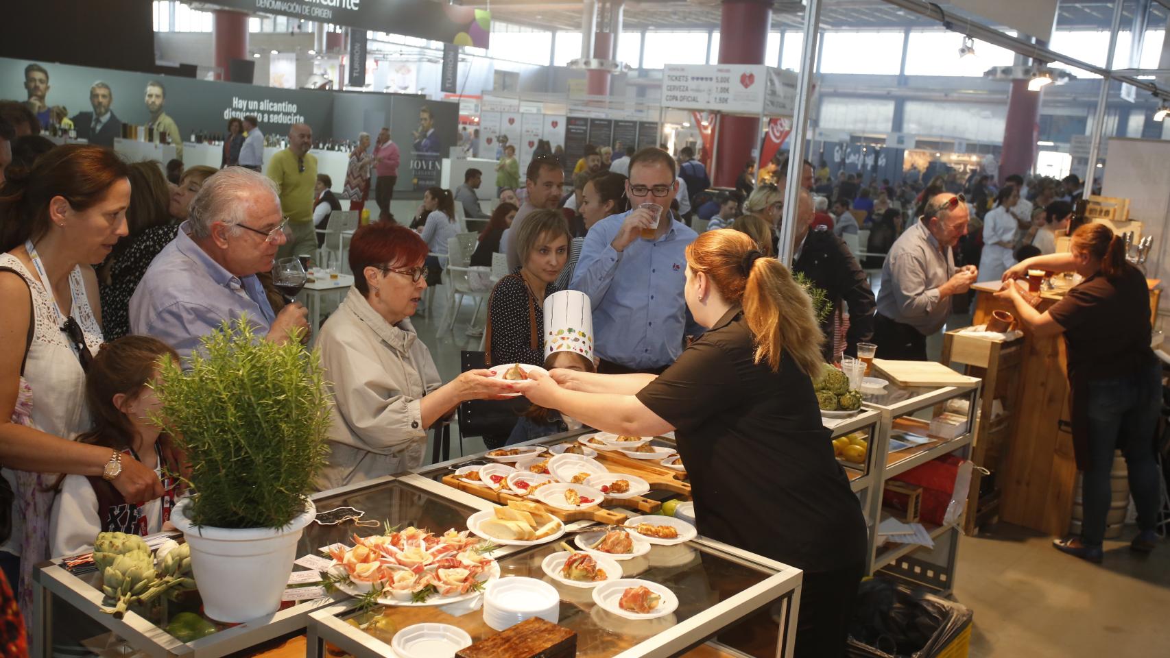 Una de las últimas ediciones de Aliante Gastronómica.