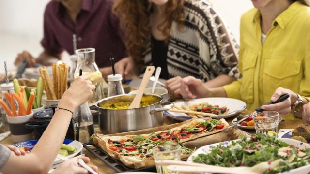 Dieta mediterránea. Imagen de archivo