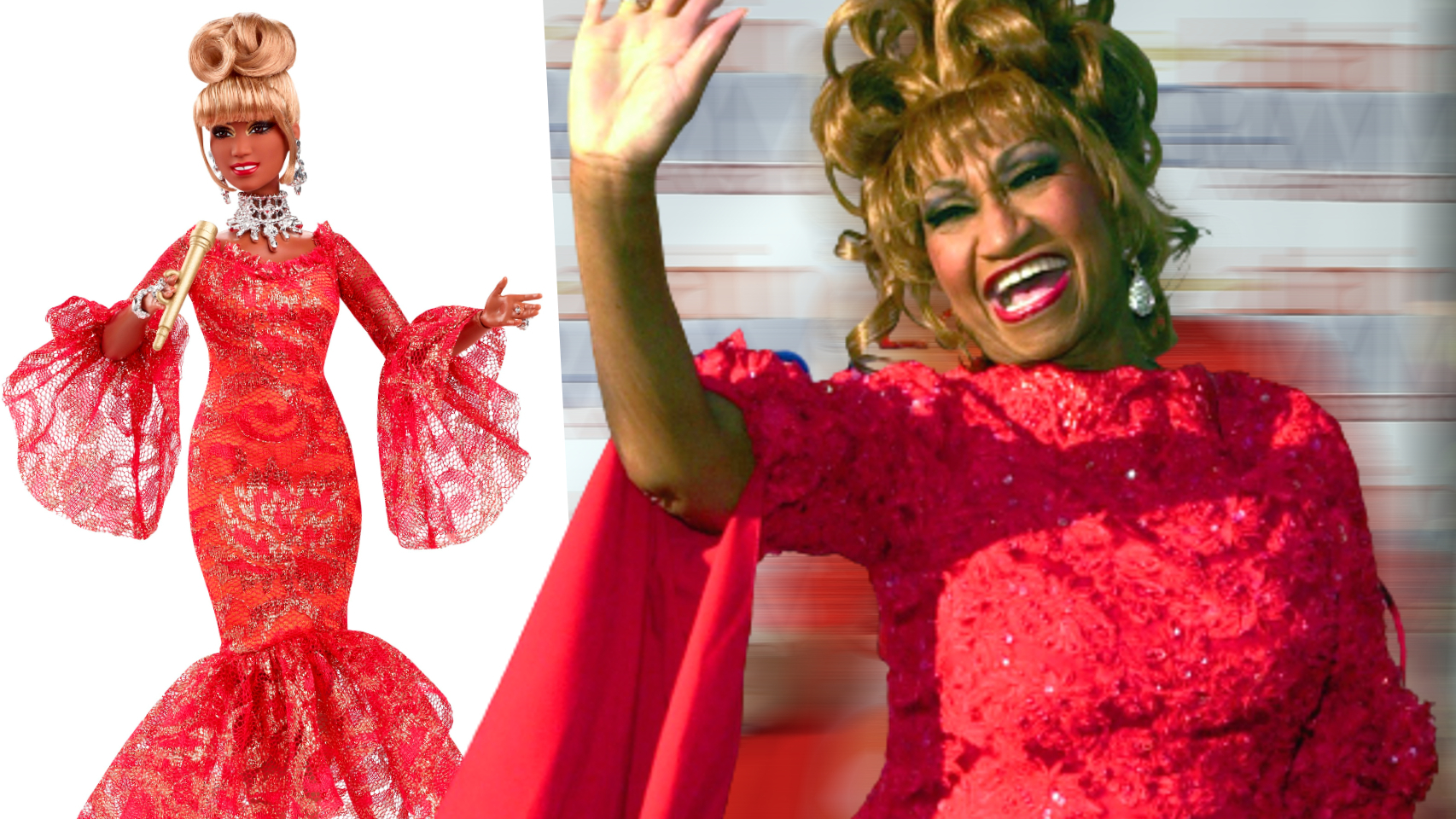 Celia Cruz ya tiene su propia versión oficial de muñeca Barbie.