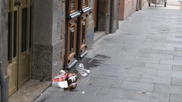Basura Jueves Calle Orzán